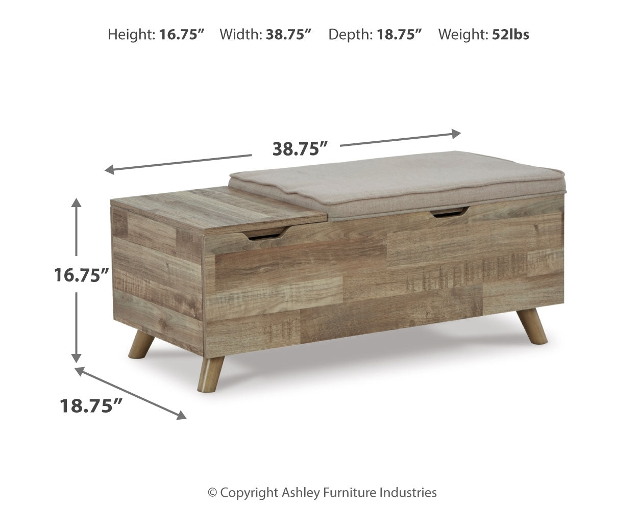 Gerdanet Storage Bench