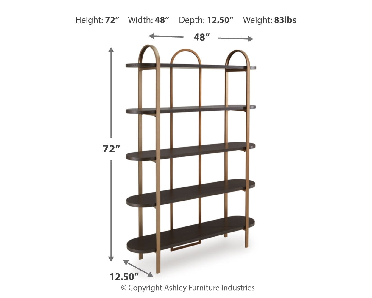 Brentmour Bookcase