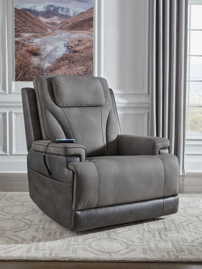 Stuart Furniture Outlet - Ashley Furniture - 4Z-Peaceful Pause Living Room - Power Lift Recliner / Sand - PC1210312