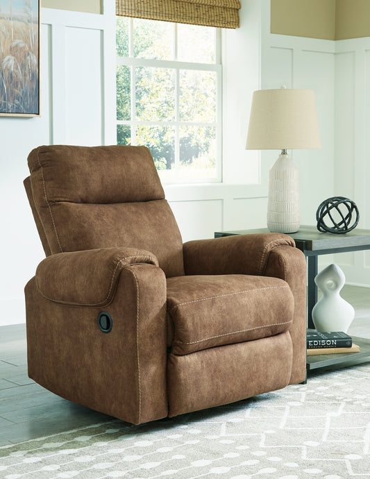 Stuart Furniture Outlet - Ashley Furniture - Edenwold Living Room - Rocker Recliner / Brindle - 1380525
