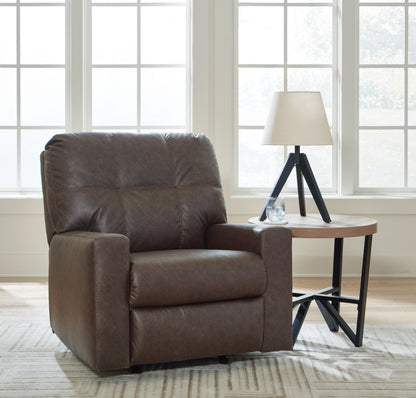 Stuart Furniture Outlet - Ashley Furniture - Barlin Mills Living Room - Rocker Recliner / Umber - 1700325