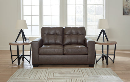 Stuart Furniture Outlet - Ashley Furniture - Barlin Mills Living Room - Loveseat / Umber - 1700335