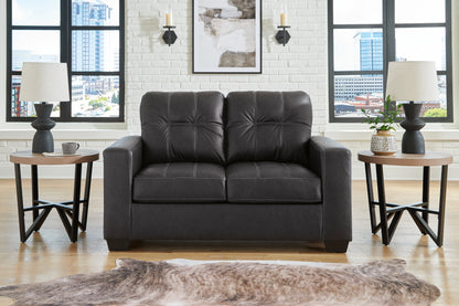 Stuart Furniture Outlet - Ashley Furniture - Barlin Mills Living Room - Loveseat / Carbon - 1700435