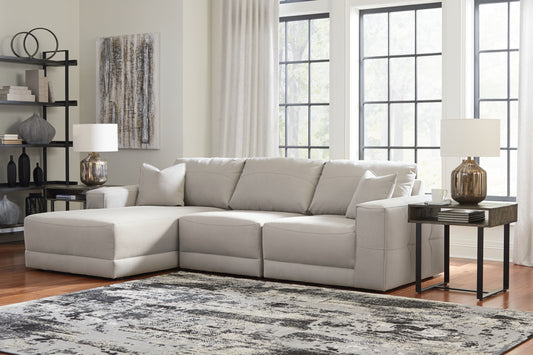 Stuart Furniture Outlet - Ashley Furniture - Next-Gen Gaucho Sectional - RAF 2-Piece Sectional Loveseat / Gray - 18304S3