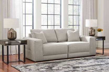 Stuart Furniture Outlet - Ashley Furniture - Next-Gen Gaucho Sectional - RAF 2-Piece Sectional Loveseat / Gray - 18304S3