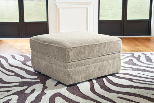 Stuart Furniture Outlet - Ashley Furniture - Calnita Living Room - Ottoman With Storage / Sisal - 2050211