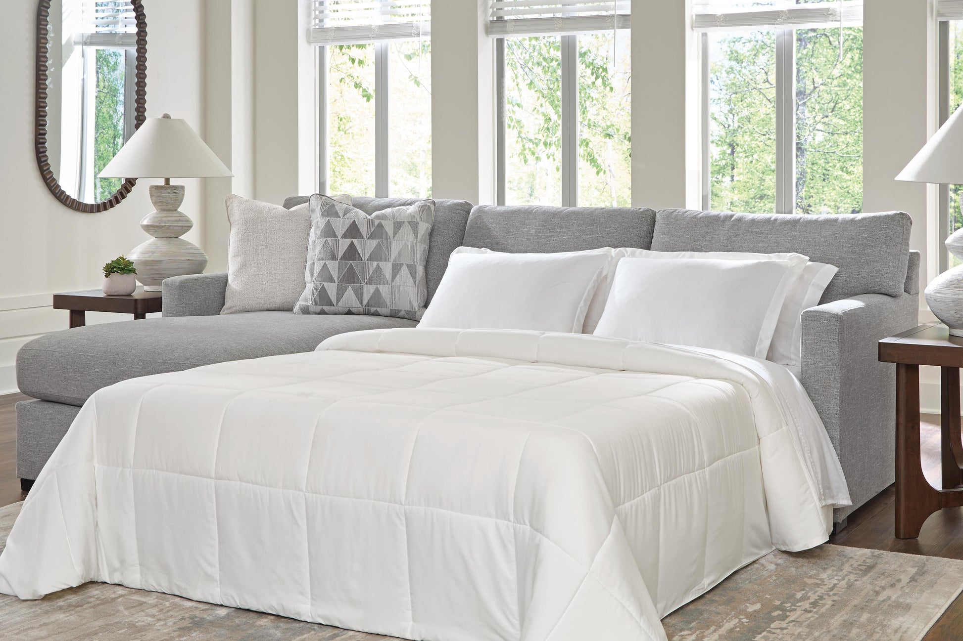 Stuart Furniture Outlet - Ashley Furniture - UrbanCrest 2-Piece Sleeper Sectional with Chaise - 2-Piece Sleeper Sectional with Chaise - PC20804S4