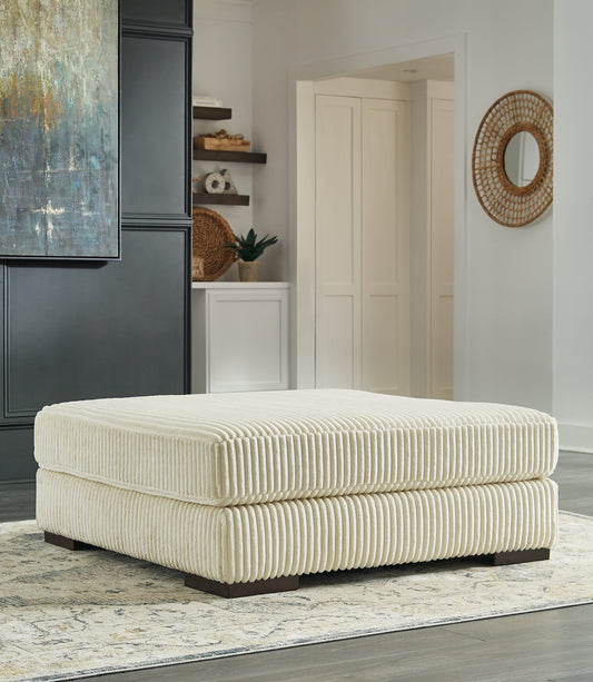 Stuart Furniture Outlet - Ashley Furniture - Lindyn Living Room - Oversized Accent Ottoman / Fog - 2110508