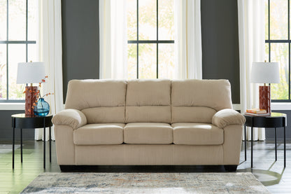 Stuart Furniture Outlet - Ashley Furniture - SimpleJoy Living Room - Sofa / Sand - 2420338