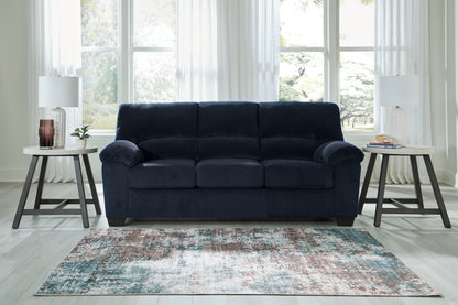Stuart Furniture Outlet - Ashley Furniture - SimpleJoy Living Room - Sofa / Navy - 2420538
