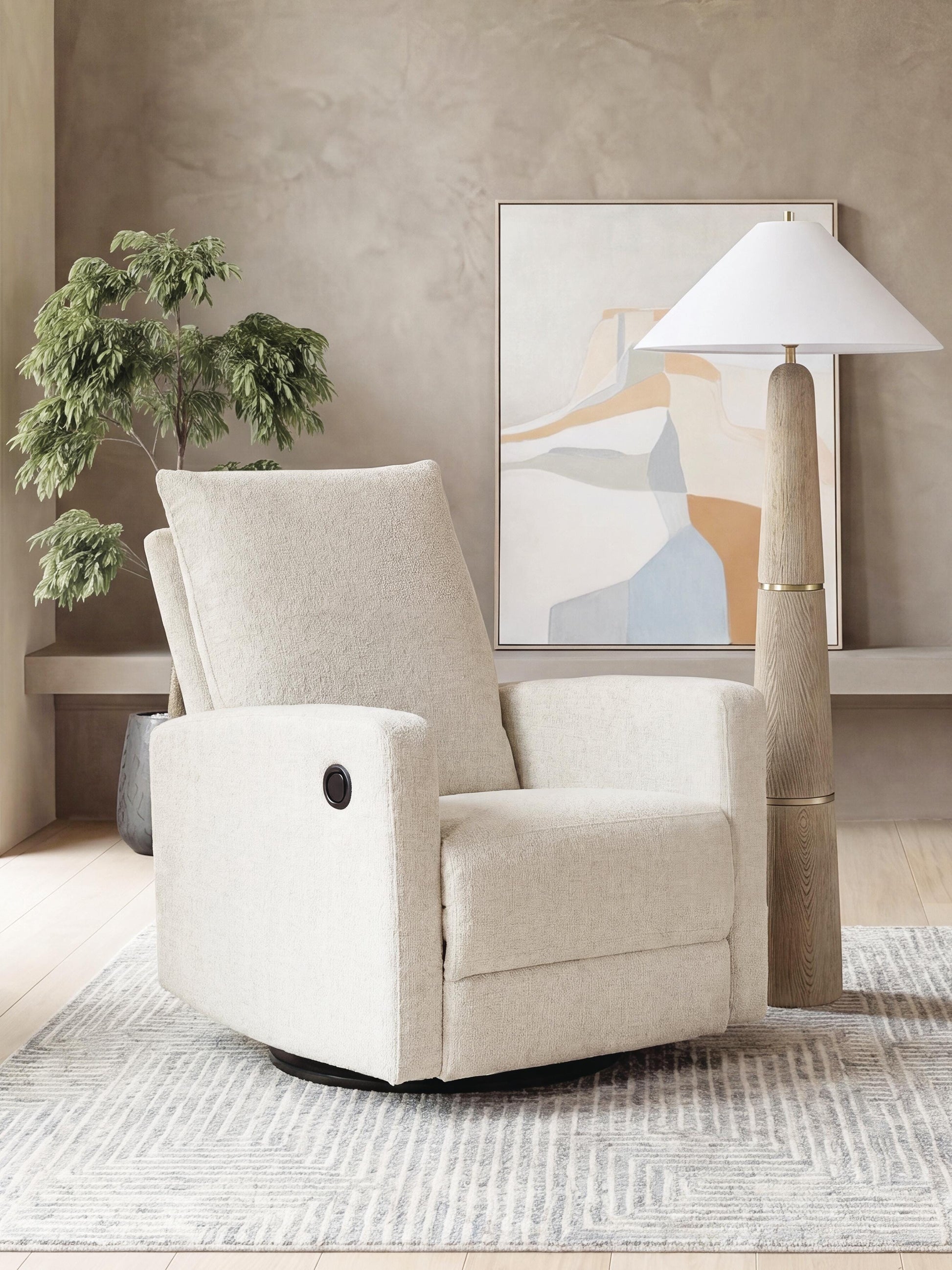 Stuart Furniture Outlet - Ashley Furniture - Oaklynn-Manor Living Room - Swivel Glider Recliner - PC2440461