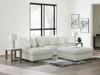 Stuart Furniture Outlet - Ashley Furniture - Stupendous Sectional - LAF 2-Piece Sectional with Chaise / Alloy - 25903S7