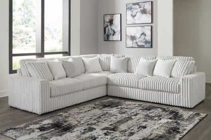 Stuart Furniture Outlet - Ashley Furniture - Stupendous Sectional - LAF 3-Piece Sectional / Alloy - 25903S1