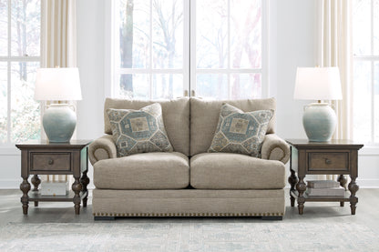 Stuart Furniture Outlet - Ashley Furniture - Galemore Living Room - Loveseat / Quarry - 2700435