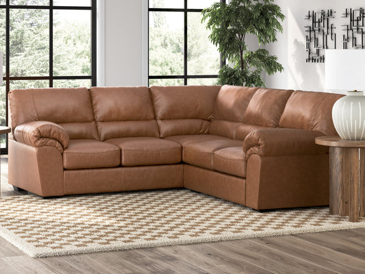 Stuart Furniture Outlet - Ashley Furniture - WillowBend Sectional - LAF 3-Piece Sectional / Caramel - PC27704S4