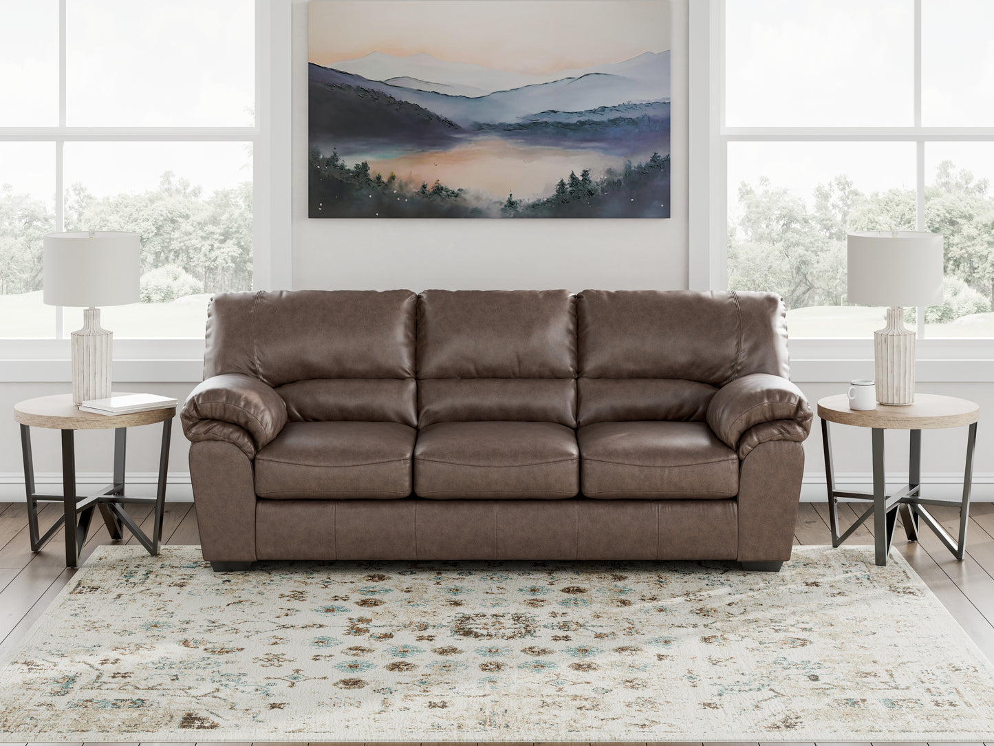 Stuart Furniture Outlet - Ashley Furniture - WillowBend Living Room - Sofa / Umber - PC2770538
