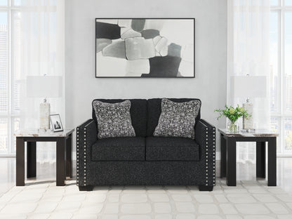 Stuart Furniture Outlet - Ashley Furniture - Jasmine Peaks Living Room - Loveseat / Coal - 2890435