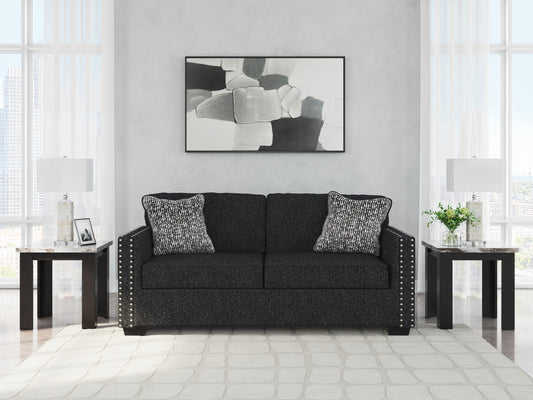 Stuart Furniture Outlet - Ashley Furniture - Jasmine Peaks Living Room - Sofa / Coal - 2890438