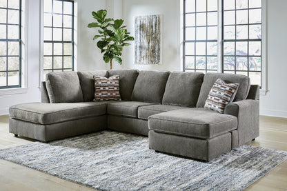 Stuart Furniture Outlet - Ashley Furniture - O'Phannon Sectional - RAF 2-Piece Sectional with Chaise / Putty - 29402S2