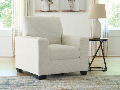 Stuart Furniture Outlet - Ashley Furniture - Greenbriar Living Room - Chair / Ivory - PC3200620