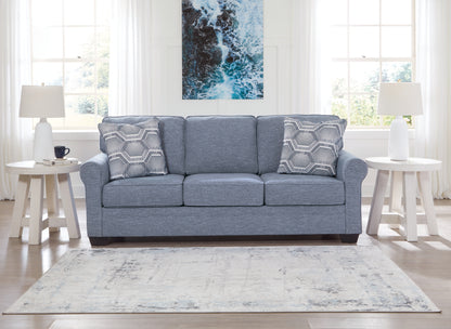Stuart Furniture Outlet - Ashley Furniture - Carissa Manor Living Room - Sofa / Denim - 3260438