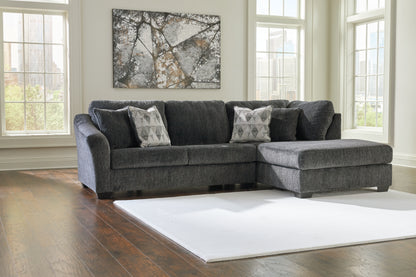Stuart Furniture Outlet - Ashley Furniture - Biddeford Sectional - LAF 2-Piece Sectional with Chaise / Shadow - 35504S2