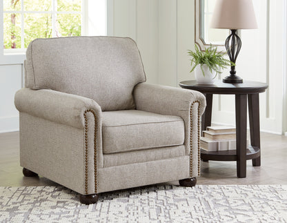 Stuart Furniture Outlet - Ashley Furniture - Gaelon Living Room - Queen Sofa Sleeper / Dune - 3730739
