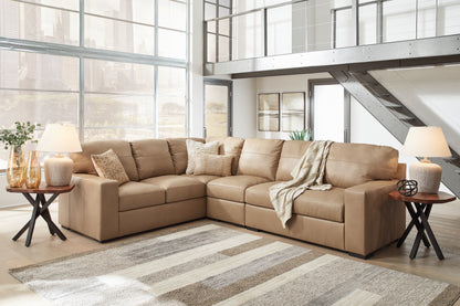Stuart Furniture Outlet - Ashley Furniture - Bandon Sectional - LAF 3-Piece Sectional / Toffee - 38006S3