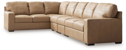 Stuart Furniture Outlet - Ashley Furniture - Bandon Sectional - LAF 4-Piece Sectional / Toffee - 38006S5