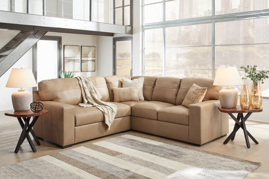 Stuart Furniture Outlet - Ashley Furniture - Bandon Sectional - RAF 4-Piece Sectional / Toffee - 38006S6