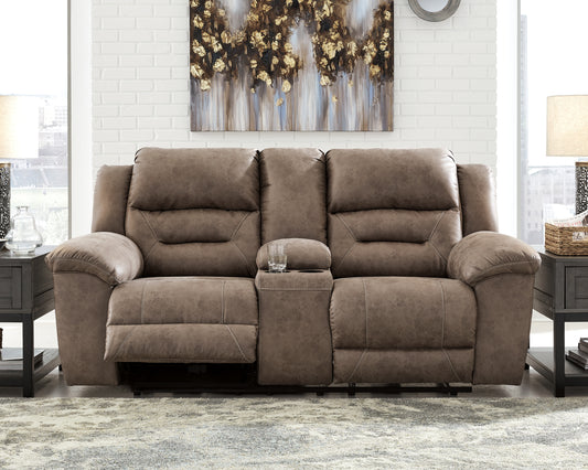 Stuart Furniture Outlet - Ashley Furniture - Stoneland Living Room - Rocker Recliner / Chocolate - 3990425