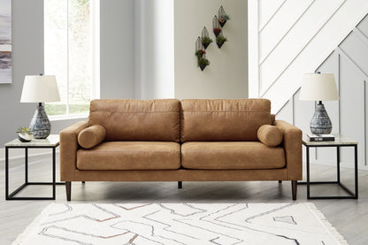 Stuart Furniture Outlet - Ashley Furniture - Telora Living Room - Sofa / Caramel - 4100238