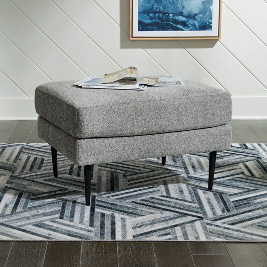 Stuart Furniture Outlet - Ashley Furniture - Hazela Living Room - Ottoman / Charcoal - 4110214