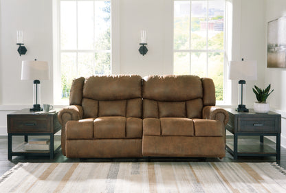 Stuart Furniture Outlet - Ashley Furniture - Boothbay Living Room - 2 Seat Reclining Sofa / Auburn - 4470481