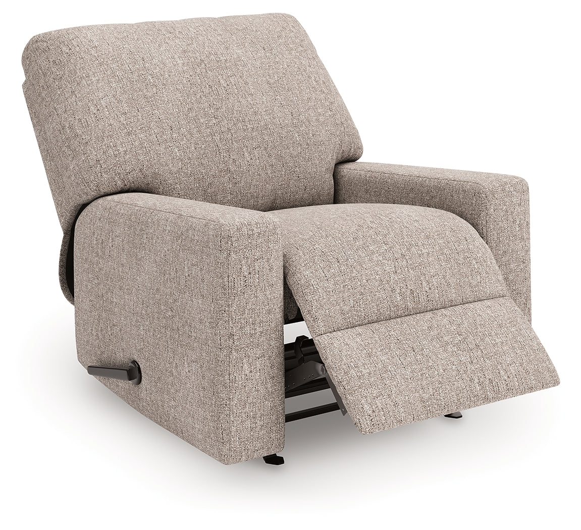 Stuart Furniture Outlet - Ashley Furniture - Newellen Living Room - Rocker Recliner / Hemp - 4840425