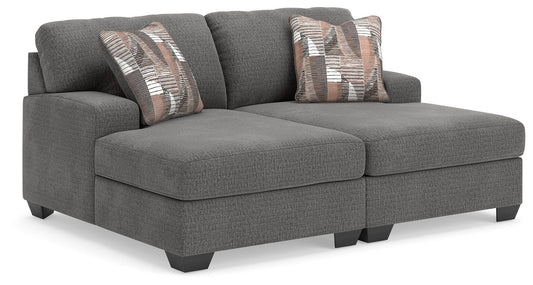 Stuart Furniture Outlet - Ashley Furniture - Clarington Sectional - RAF 2-Piece Super Chaise - PC48405S4