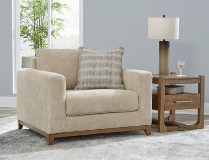Stuart Furniture Outlet - Ashley Furniture - Parklynn Living Room - Chair and a Half / Desert - 4890223