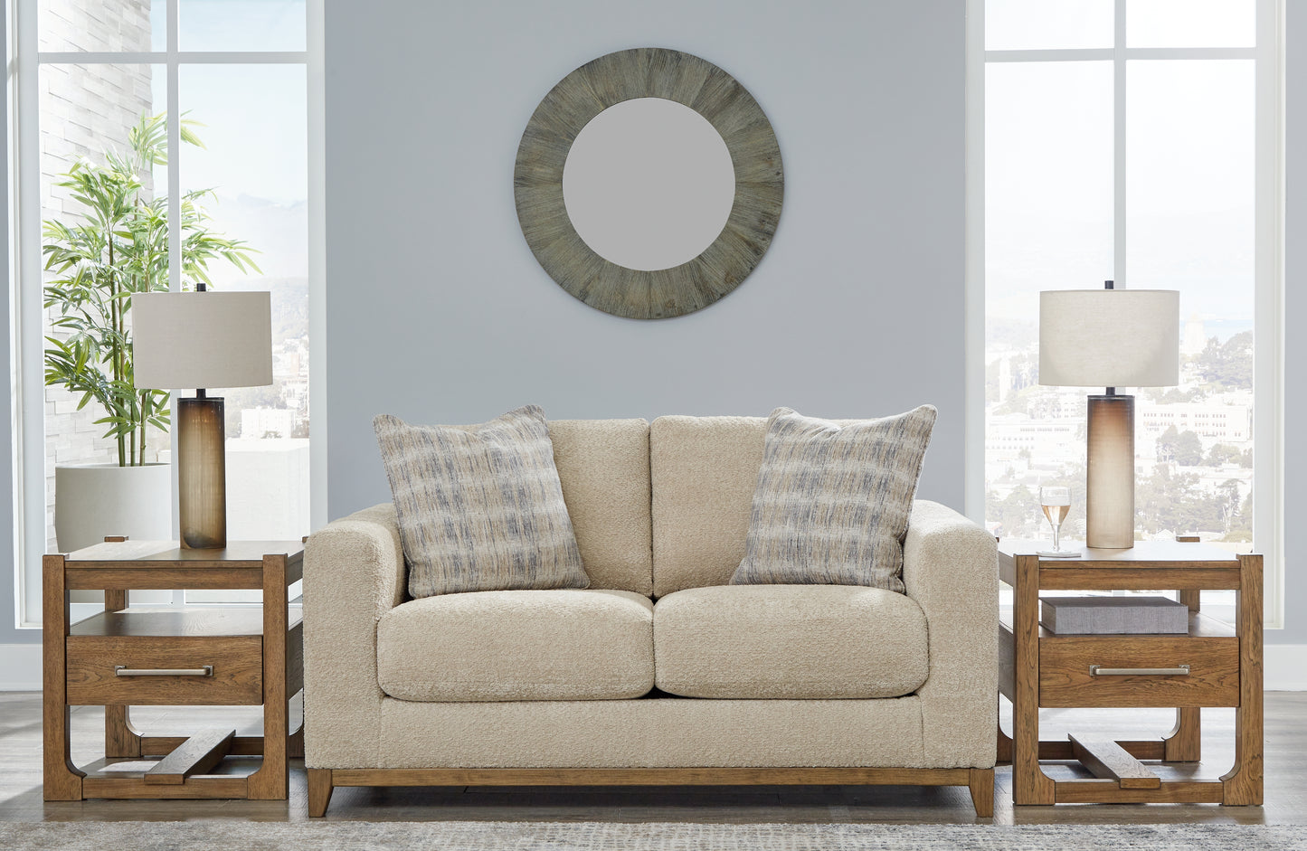 Stuart Furniture Outlet - Ashley Furniture - Parklynn Living Room - Loveseat / Desert - 4890235