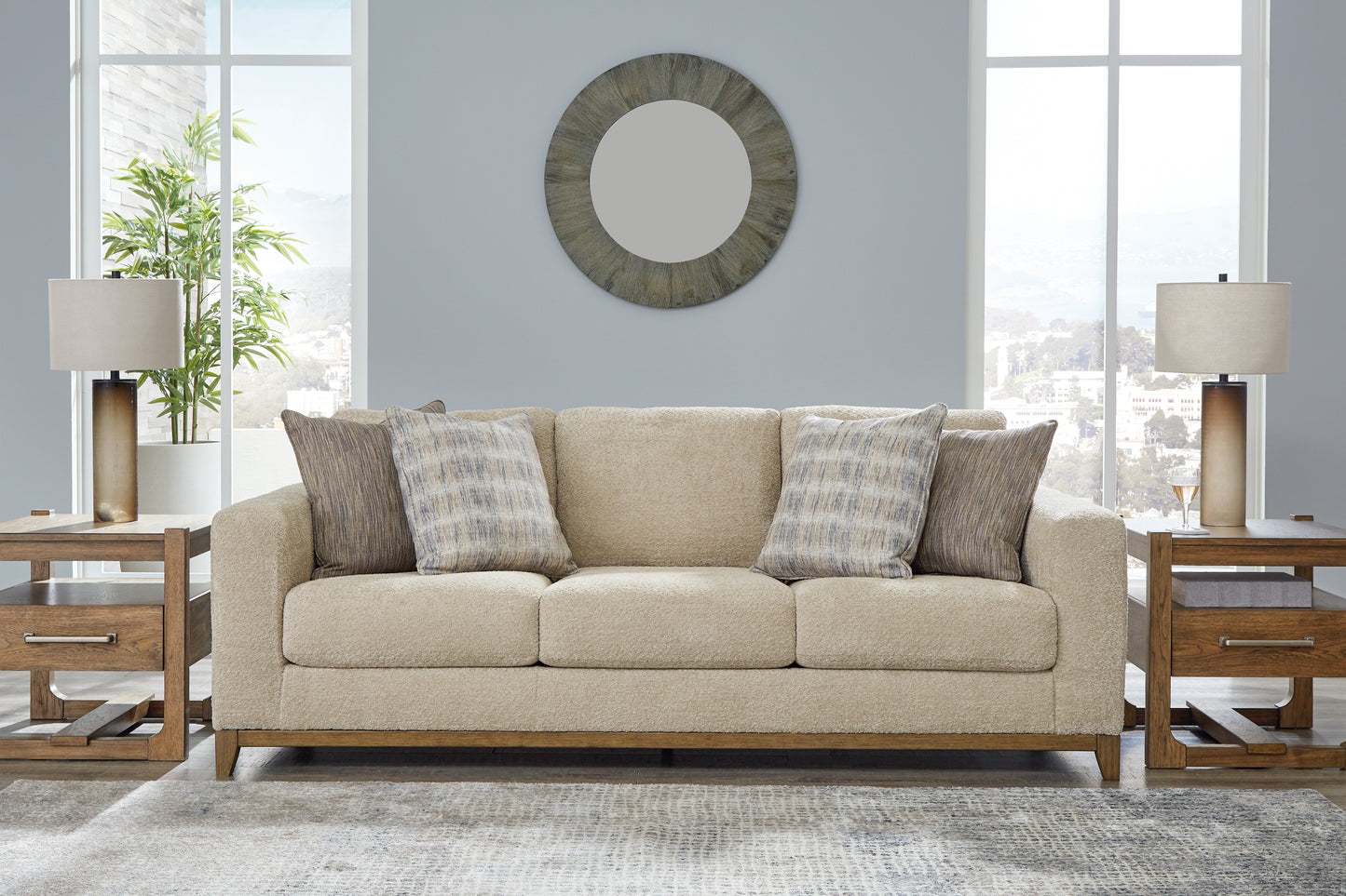 Stuart Furniture Outlet - Ashley Furniture - Parklynn Living Room - Sofa / Desert - 4890238
