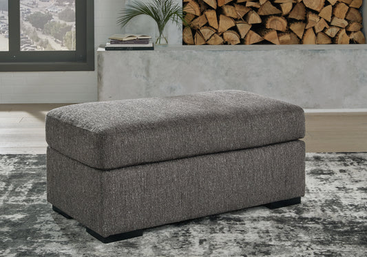 Stuart Furniture Outlet - Ashley Furniture - Gardiner Living Room - Ottoman / Pewter - 5240414