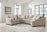 LAF 3-Piece Sectional with Cuddler