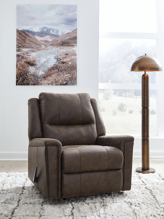 Stuart Furniture Outlet - Ashley Furniture - Lixtowel Living Room - Rocker Recliner / Fog - PC5300525