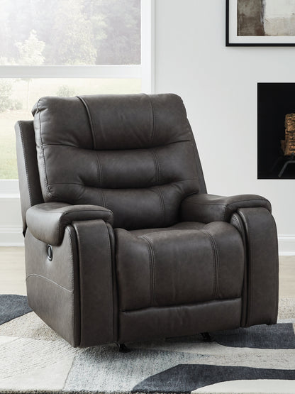 Stuart Furniture Outlet - Ashley Furniture - Femley Living Room - Rocker Recliner / Smoke - PC5330625