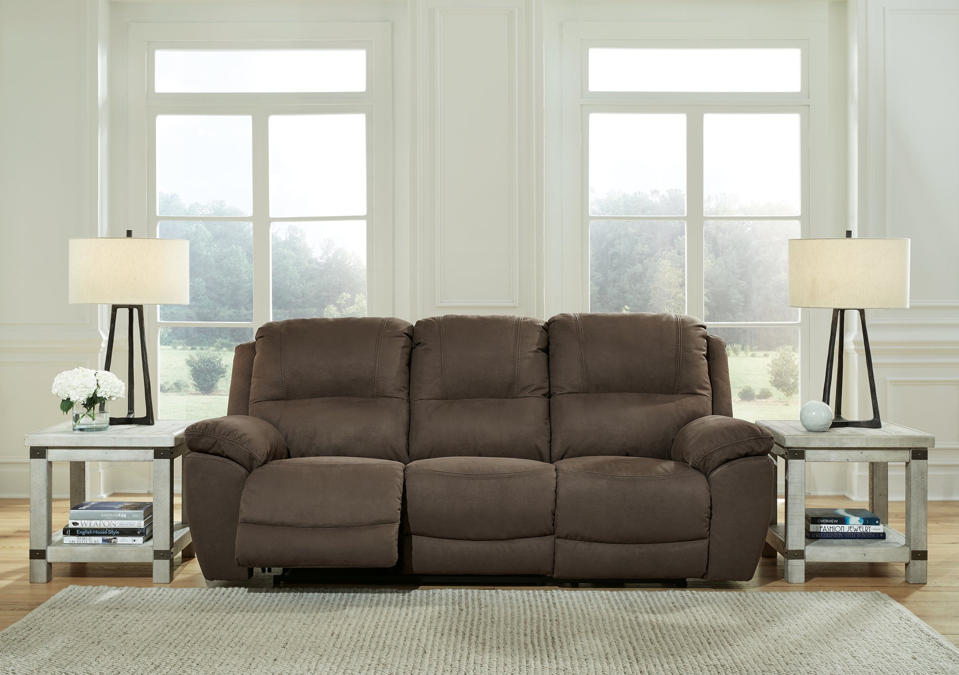 Stuart Furniture Outlet - Ashley Furniture - Next-Gen Gaucho Living Room - Reclining Sofa / Espresso - 5420488