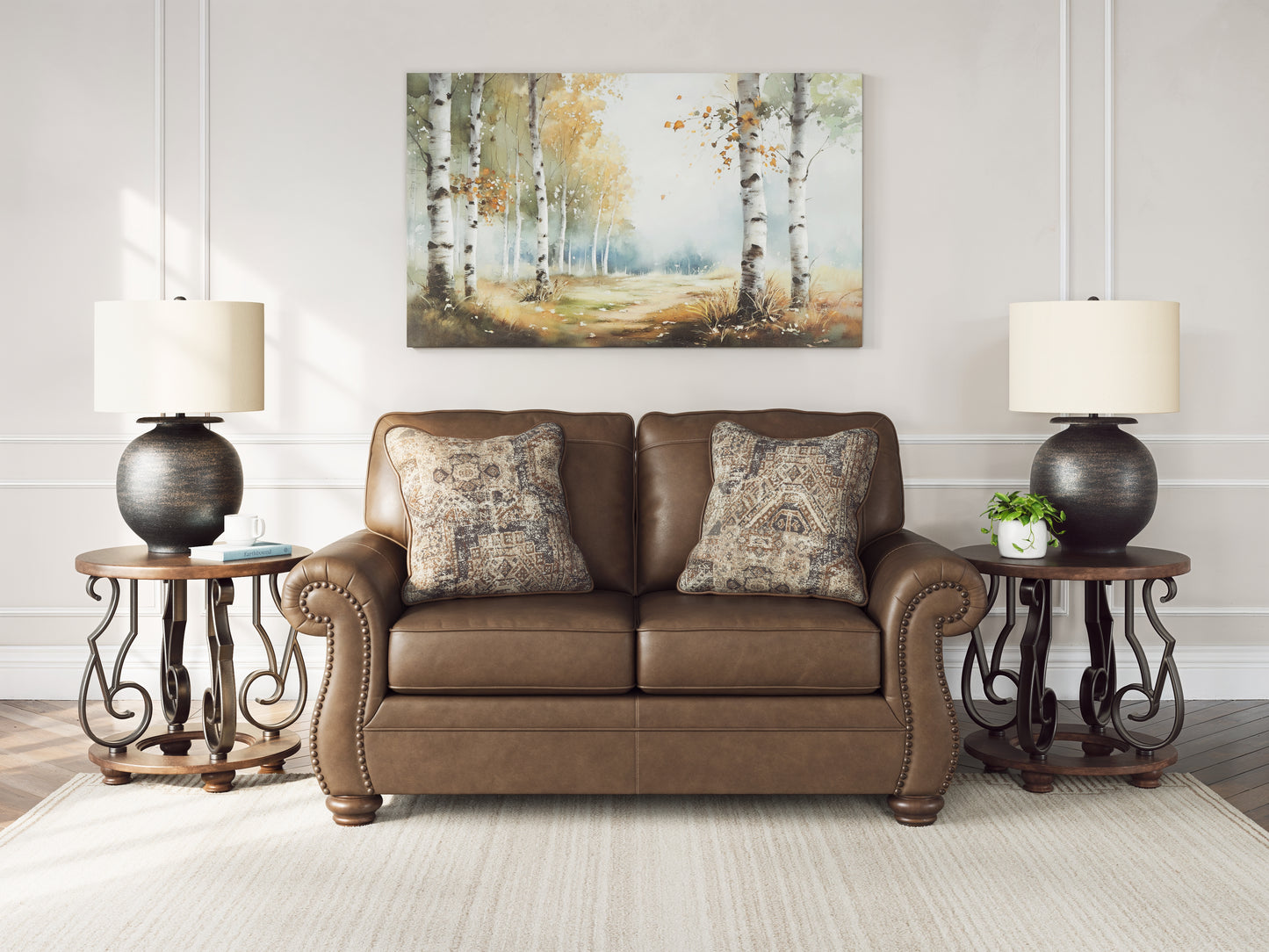 Stuart Furniture Outlet - Ashley Furniture - Chasemore Living Room - Loveseat / Earth - PC5590235