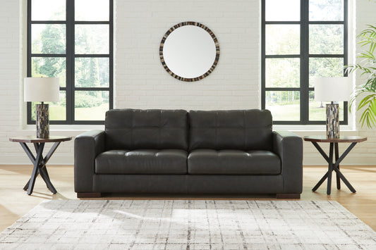 Stuart Furniture Outlet - Ashley Furniture - Luigi Living Room - Chair and a Half / Thunder - 5650623