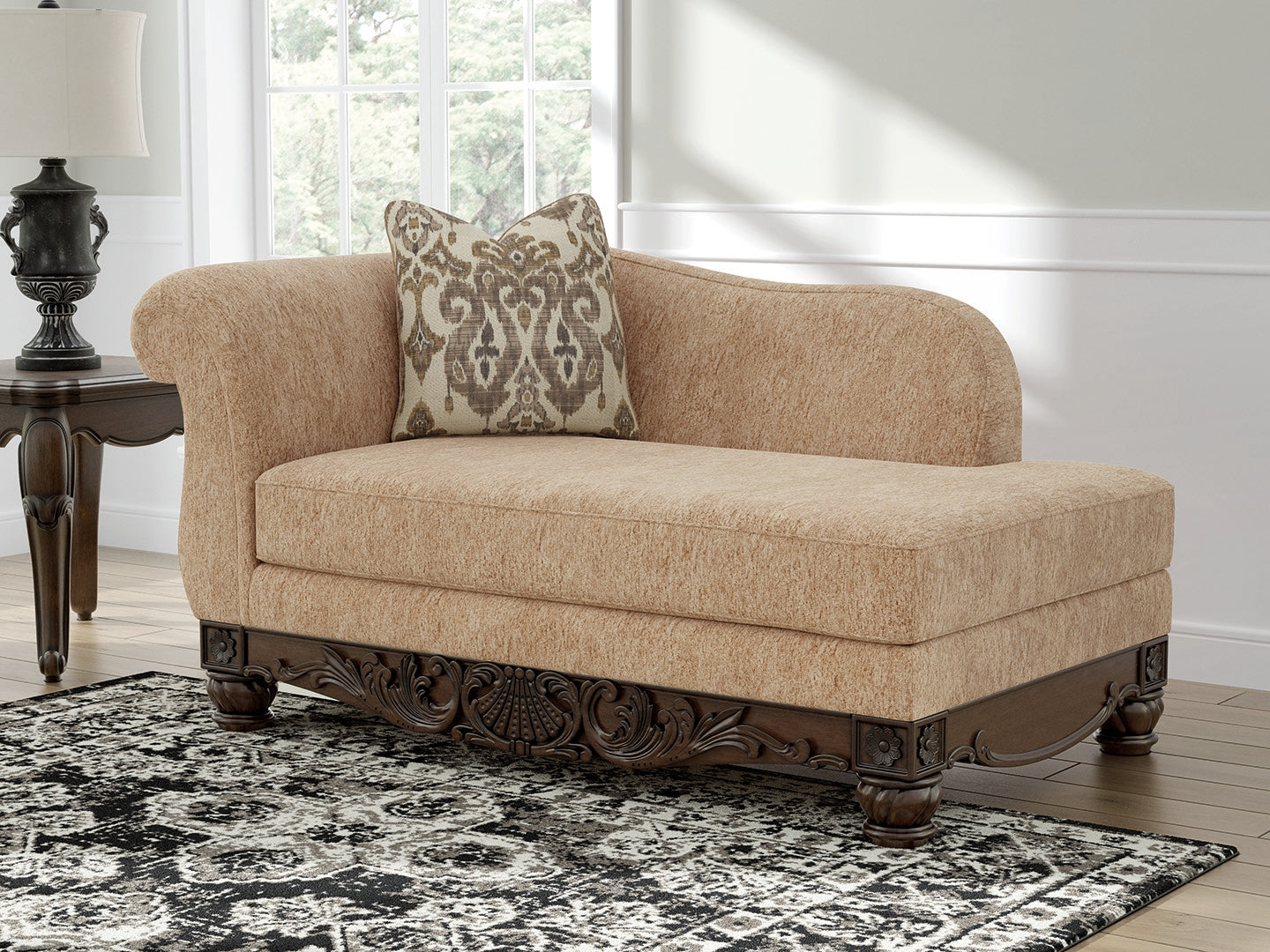 Stuart Furniture Outlet - Ashley Furniture - Chelsworth Living Room - RAF Corner Chaise / Golden - PC5790516