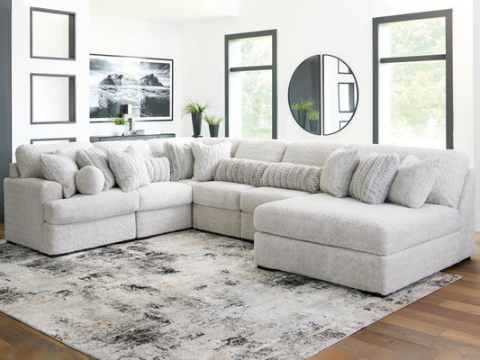 Stuart Furniture Outlet - Ashley Furniture - Cuddle Plush Sectional - RAF 2-Piece Sectional / Arctic - PC59106S9