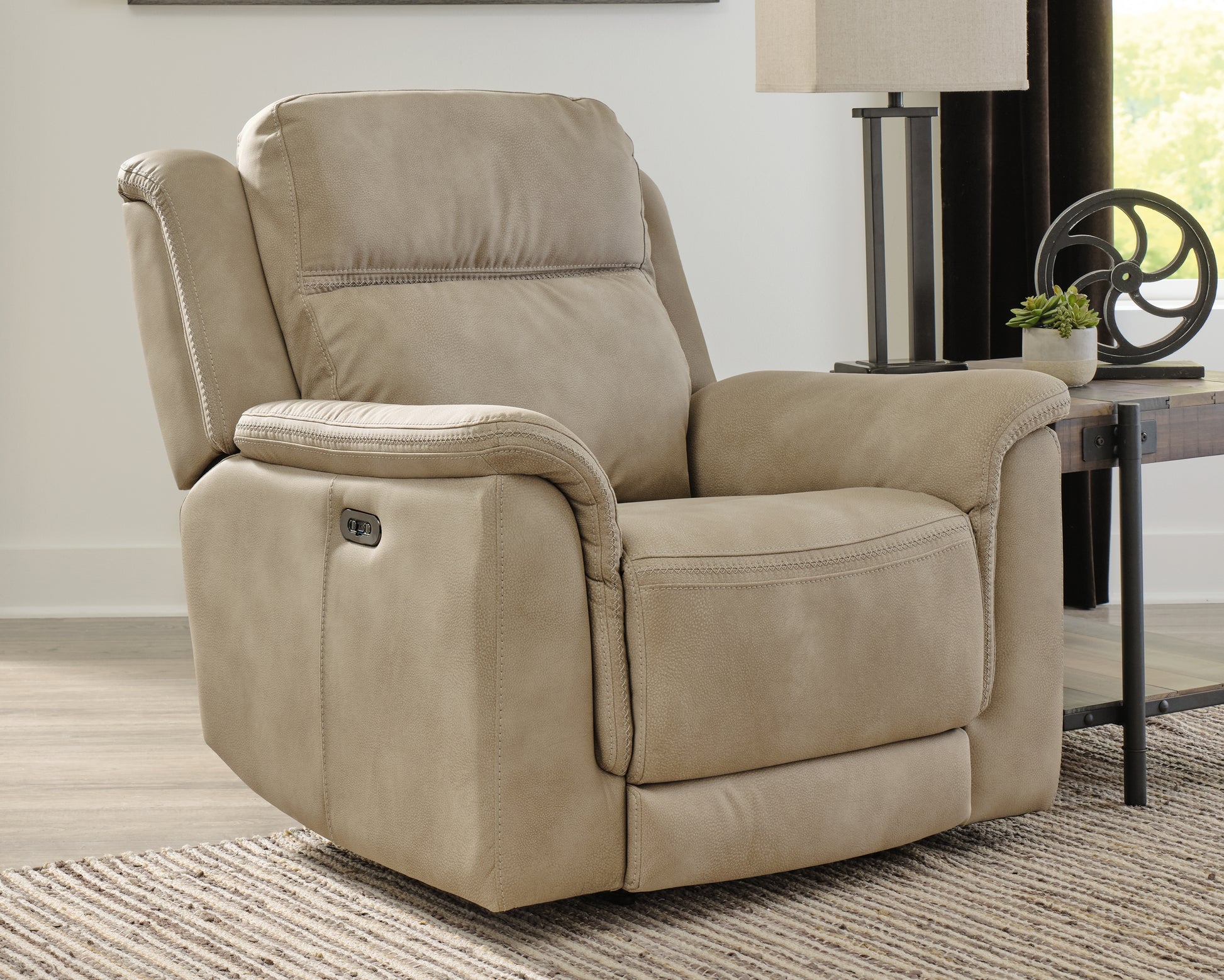 Stuart Furniture Outlet - Ashley Furniture - Next-Gen Durapella Living Room - Power Lift Recliner / Slate - 4070812