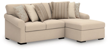 Stuart Furniture Outlet - Ashley Furniture - LadyMae Sectional - RAF 2-Piece Sectional with Chaise / Twill - 59404S2